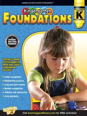 cover image of Kindergarten Foundations, Grade K